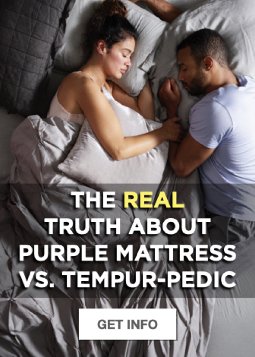 purple mattress tempurpedic sleepzone