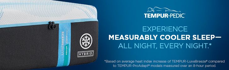Sleep Cool and Comfortable with the New Tempur-Pedic Breeze Mattresses