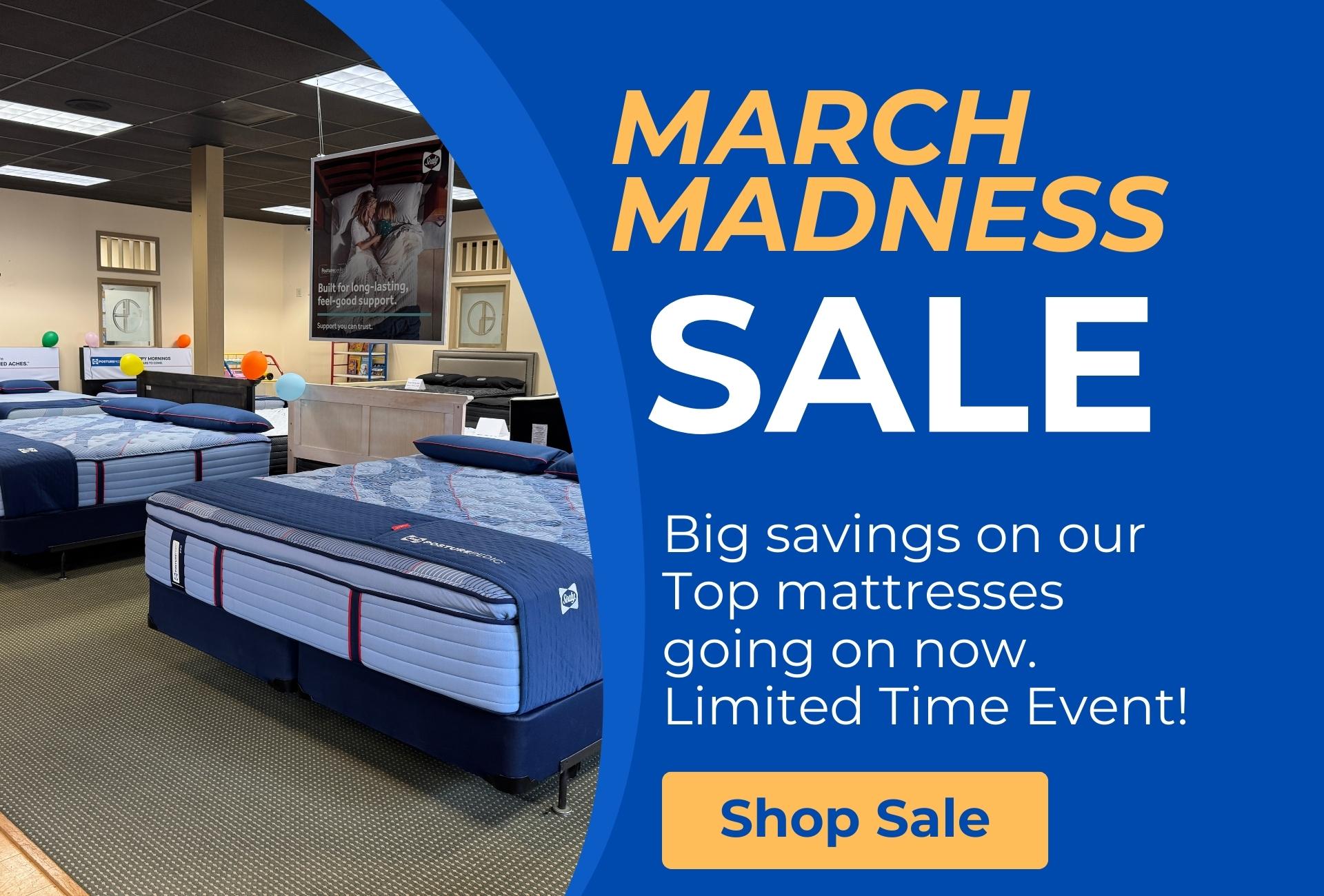 march madness mattress sale