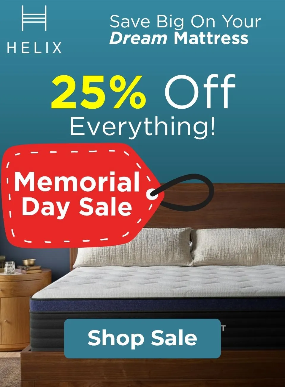 helix mattress memorial day sale