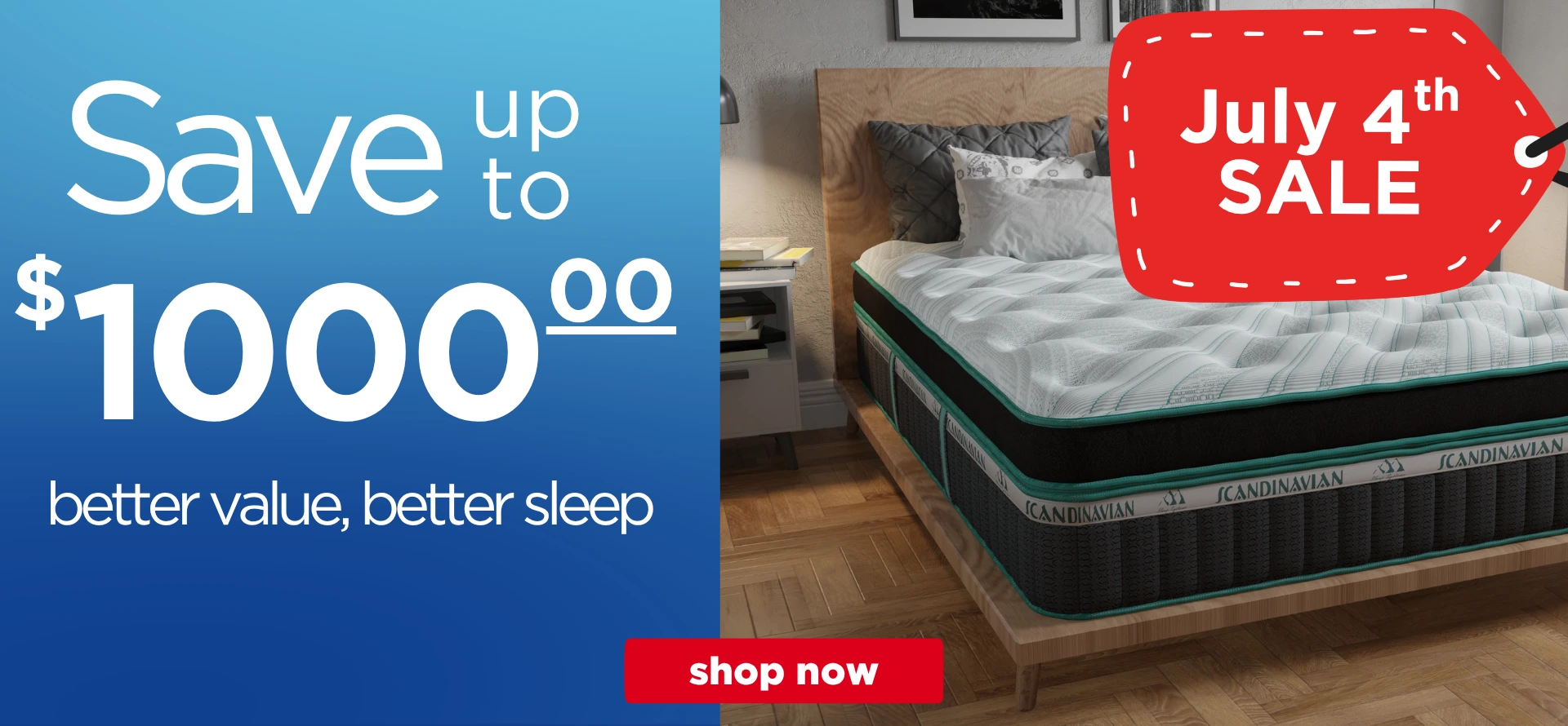 latex mattress sale july 4th