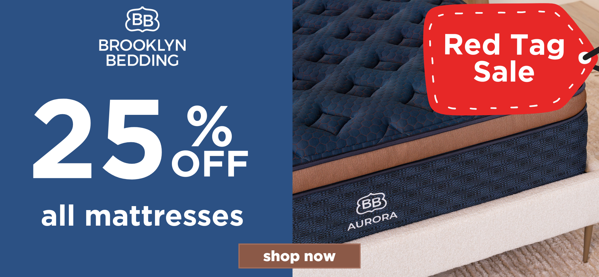 brooklyn bedding red tag banner Brooklyn Bedding Sale